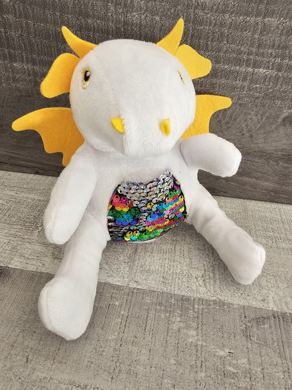 RMS Dragon Plush Wings Weighted Bean Bottom Tooth Fairy Pocket Fantasy Magical